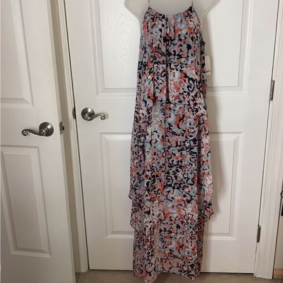 Bar III Printed Ruffled Maxi Dress - Picture 7 of 15